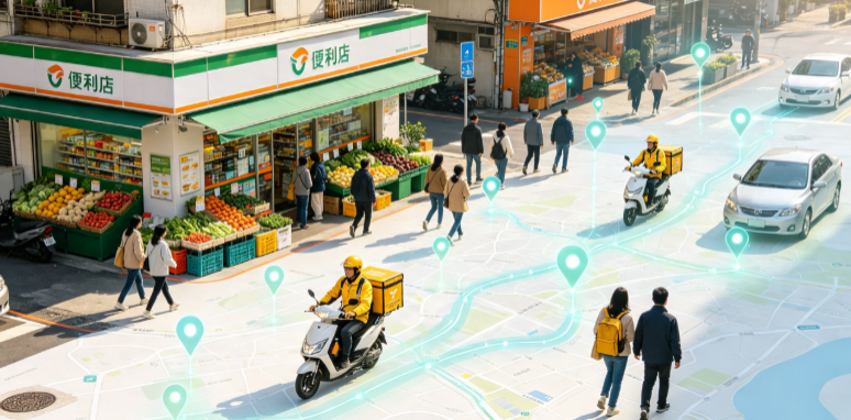 龙井市渗透衣食住行，GEO 地理空间技术重塑大众日常消费服务场景